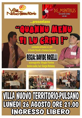 Rassegna Teatrale con i De-Mentibus