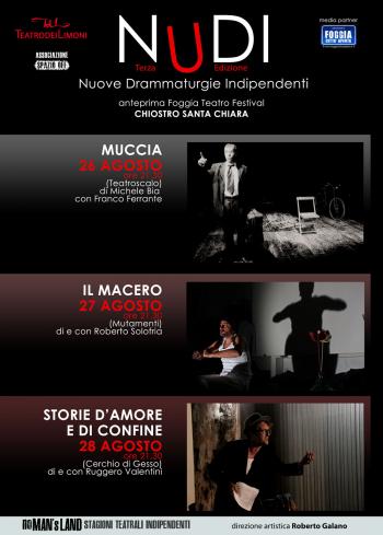 Nuove Drammaturgie Indipendenti Festival 2013 - Muccia
