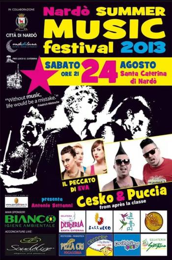 Nardò Summer Music festival - Il peccato di Eva in concerto