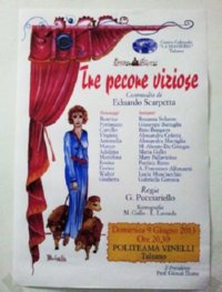 Commedia Tre Pecore Viziose