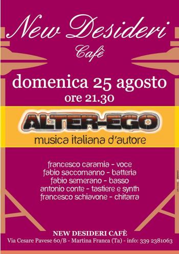 Alter-Ego live @ New Desideri Cafè