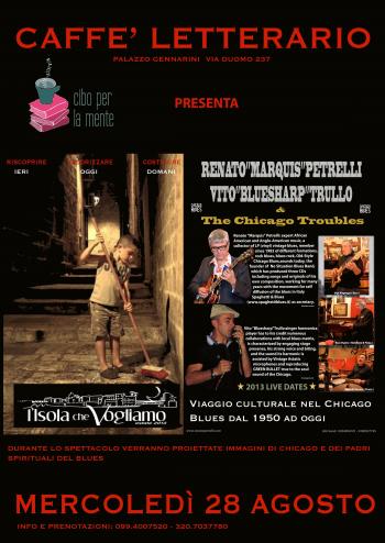 Renato Marquis Petrelli Vito Bluesharp Trullo & The Chicago Troubles Blues Band