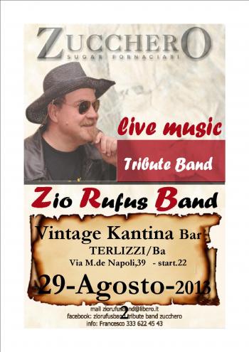 Tributo a ZUCCHERO by Zio Rufus Band