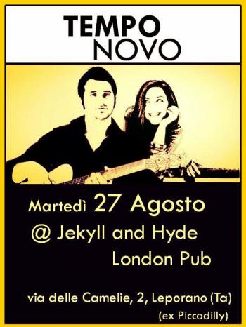 Tempo Novo Acoustic live