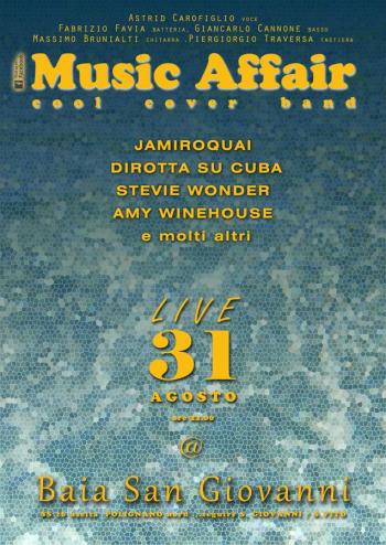 MUSIC AFFAIR - Cool cover band - Baia San Giovanni