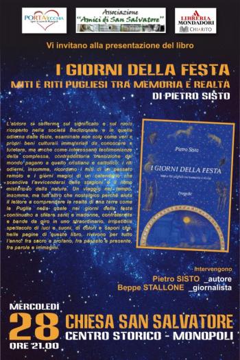 "I Giorni della Festa" Miti e Riti Pugliesi tra memoria e realtà