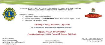 Territorio Zero, Incontro Con L'autore. Cena km 0