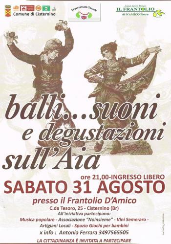 Festa di fine estate ... suoni , canti, balli e degustazioni...