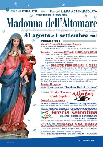 Festa Madonna dell’Altomare