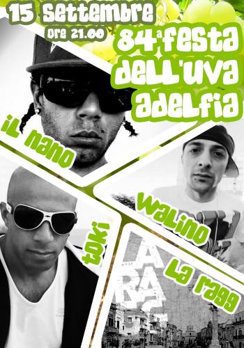 Adelfia "Regina" del Rap - Il Nano, Walino, Toki e La Ragg