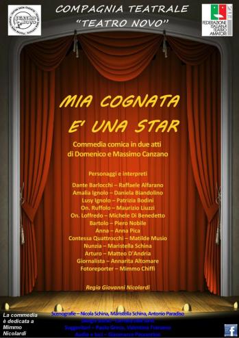 Commedia comica brillante Mia cognata è una star