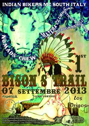 Motoraduno 1° Bison's Trail