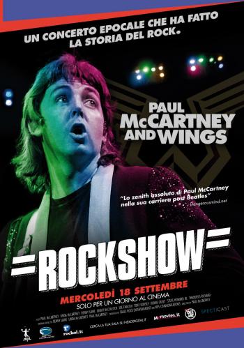 RockShow: Paul McCartney & Wings ... al CinemaBellarmino