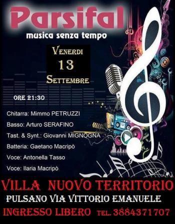Villa Nuovo Territorio Estate 2013: Parsifal in concerto