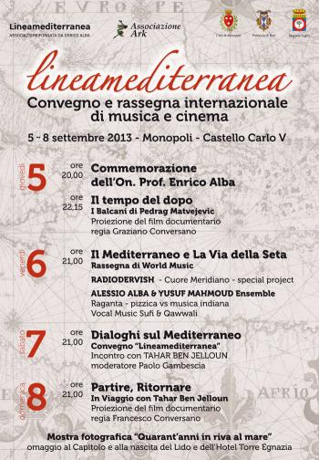 Lineamediterranea: Convegno e rassegna internazionale di musica e cinema