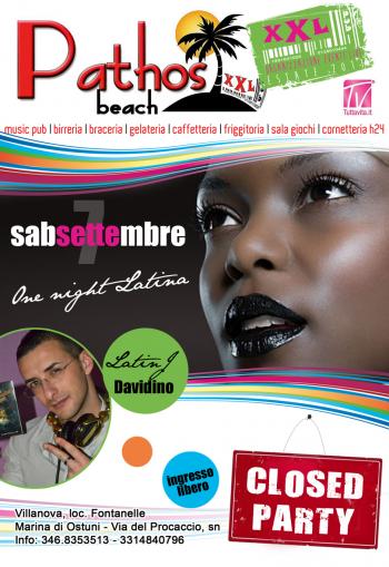 La Ultima Noche - One Night Latina con Davidino