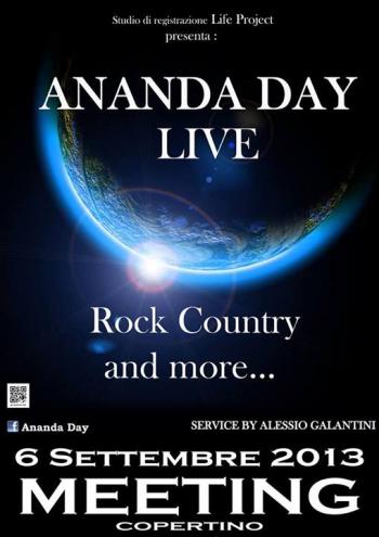 Ananda Day in concerto al Meeting di Copertino