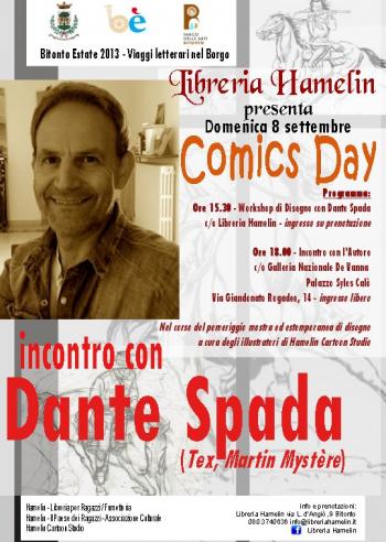 Comics Day - Incontro con Dante Spada, disegnatore di Tex e Martin Mystére