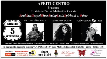 Don't Look Back con Giò Vescovi, Sherrita Duran, Antonio Onorato