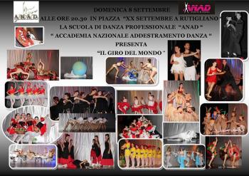 "Il Giro del Mondo": Teatro e Danza con l'accademia Nazionale Addestramento Danza