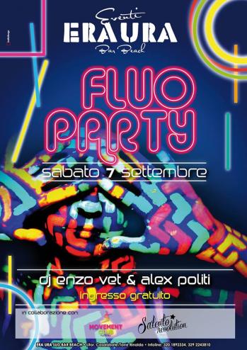 Fluoparty all'era Ura: Musica e Colori con Alex Politi ed Enzo Vet