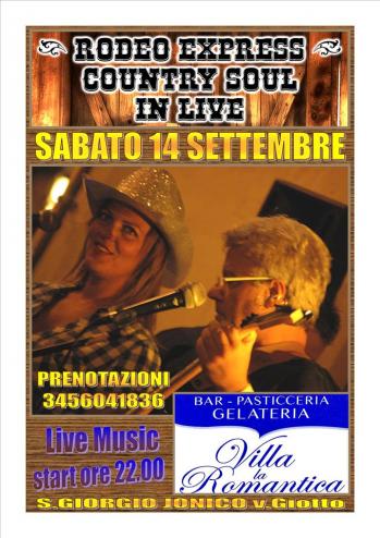 Rodeo Express Country Rock Band live