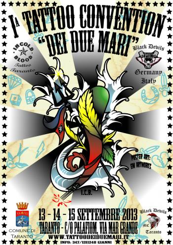 I^ Tattoo Convention dei due mari con Trifolk, B-Rockers e Rocco N'Rollo