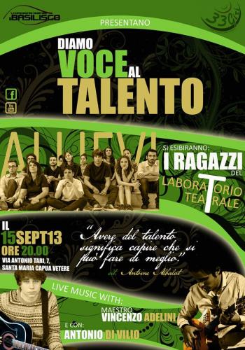 Diamo voce al talento