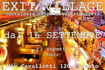 Riapertura dell'Exit Village