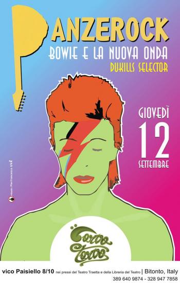 Panzerock al Corvotorvo - Speciale Bowie e la new wave