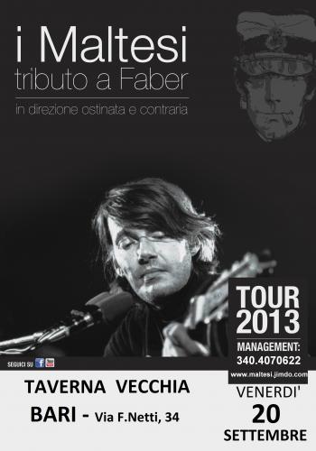 Tributo a Fabrizio de Andre' con i Maltesi