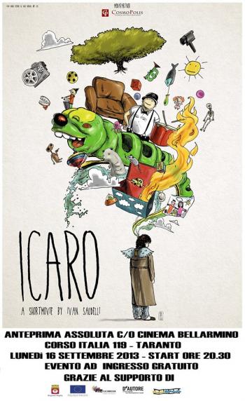 Icaro di Ivan Saudelli in anteprima assoluta al cinema Bellarmino