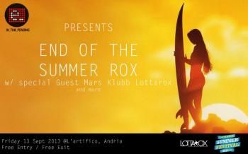 End of The Summer Rox con Special Guest Mars Klubb Lottarox