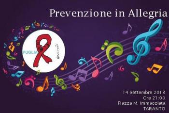 Prevenzione in allegria: un concerto contro l’AIDS a Taranto