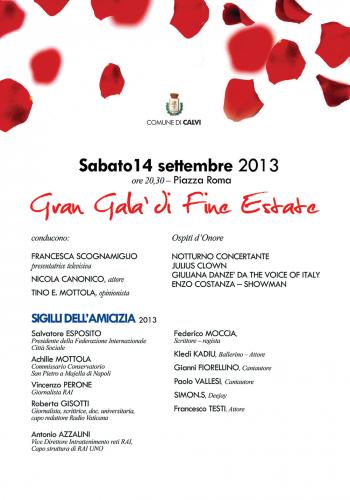 Gran Galà di Fine Estate