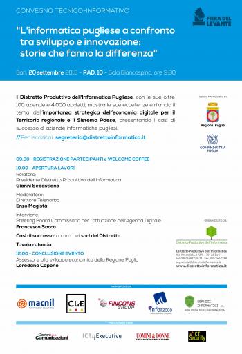 L'informatica pugliese tra Sviluppo ed Innovazione