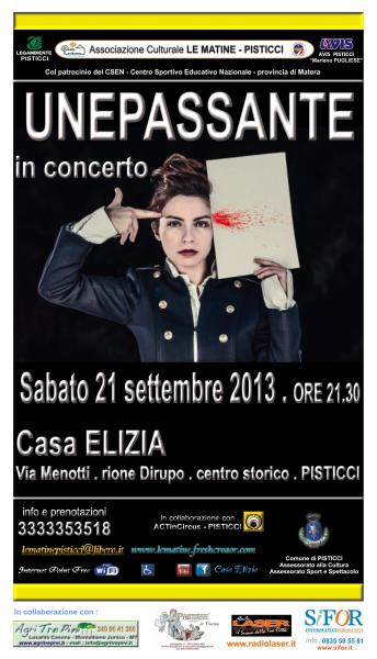 Unepassante in concerto