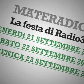 Materadio - la festa di Radio3 - il programma completo