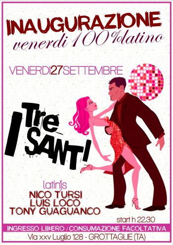 Inaugurazione Venerdi 100% Latino