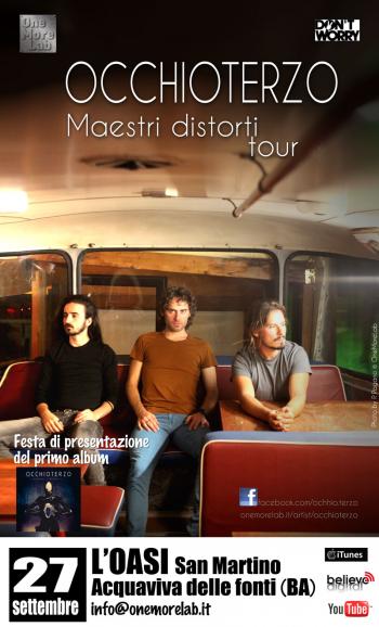Gli Occhioterzo presentano "Maestri distorti"