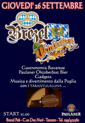 Brezel OktoberFest con la Piccola Orchestra Tarantulaluna