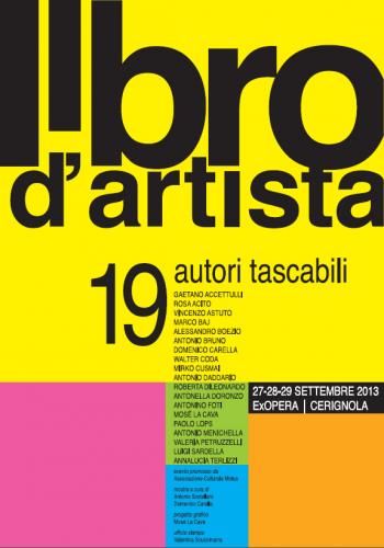 IV edizione della Fiera del Libro di Cerignola - Libro D’Artista.19 autori tascabili