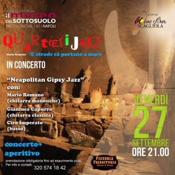 Mario Romano Quartieri Jazz Trio in concerto