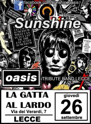Sunshine - Oasis Tribute Band live