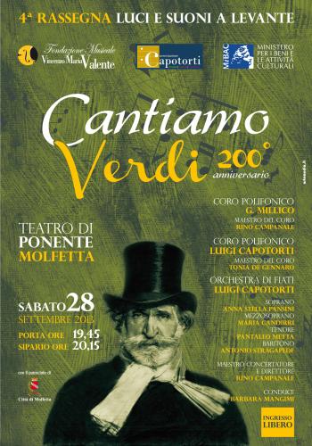 Cantiamo Verdi - il bicentenario del maestro a Molfetta