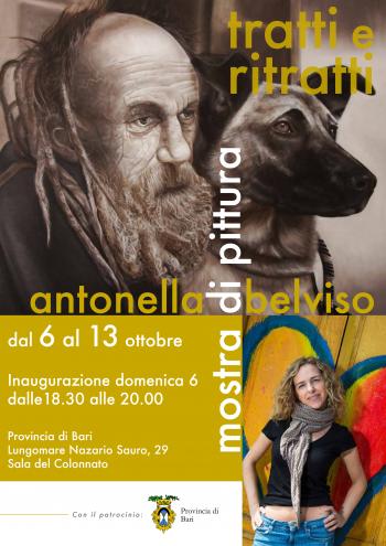 Mostra di Pittura: Tratti e Ritratti di Antonella Belviso