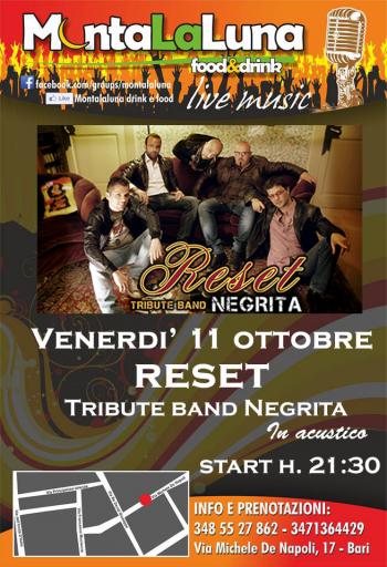 Reset - Negrita Tribute Band live
