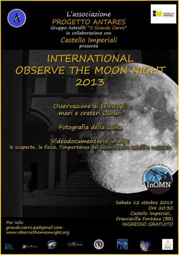 InOMN 2013 - International Observe the Moon Night
