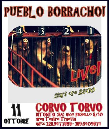 Pueblo Borracho rock 'n' Blues al Corvotorvo