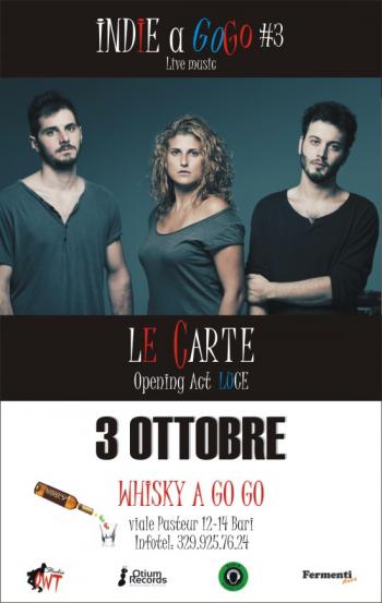 Le Carte in concerto - opening act Luce